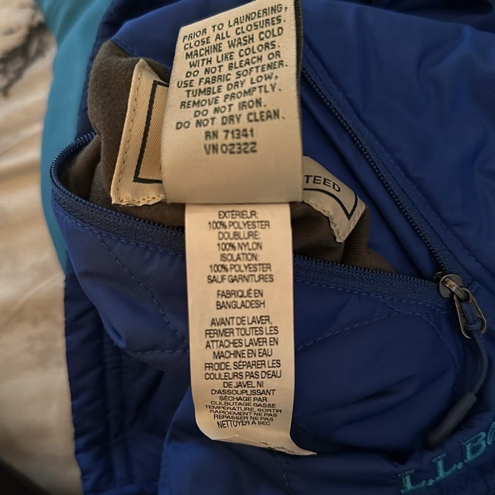 LLBean reversible vest - Picture 9 of 9